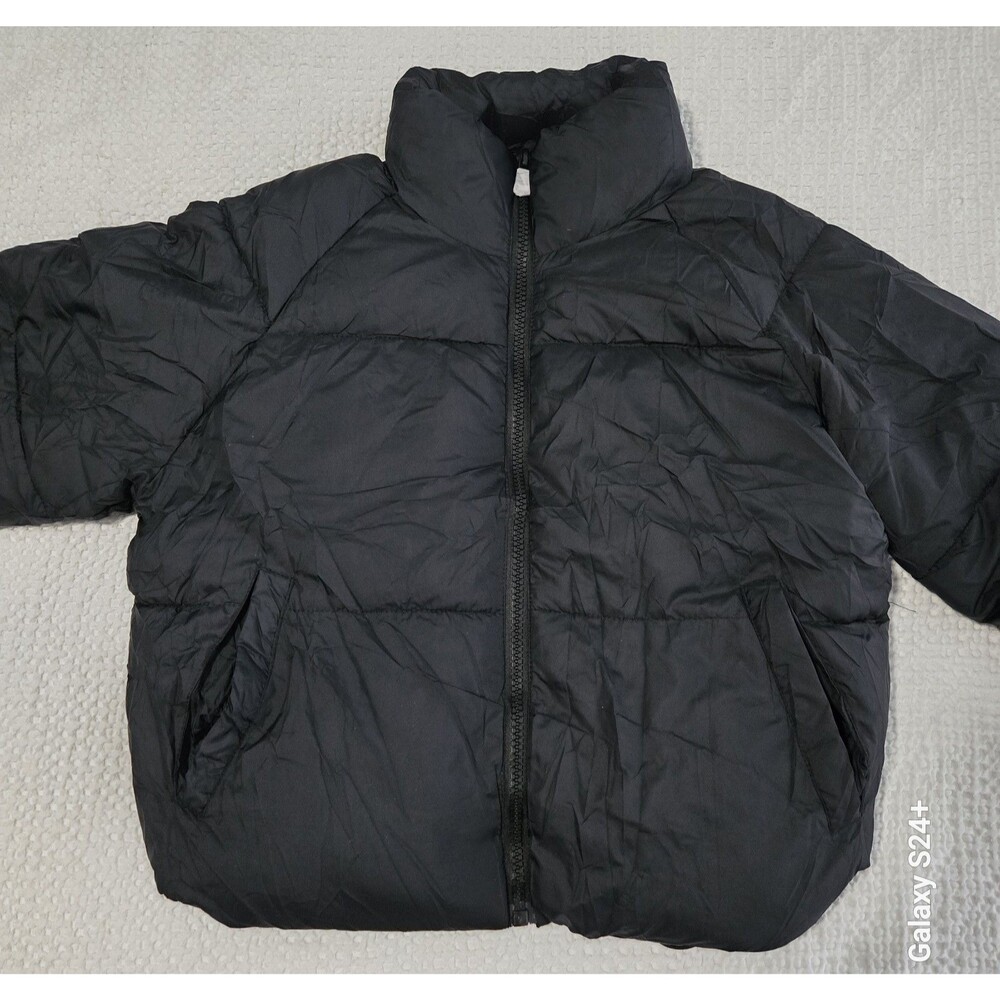 Outerwear Womens Black Puffer Jacket XS
